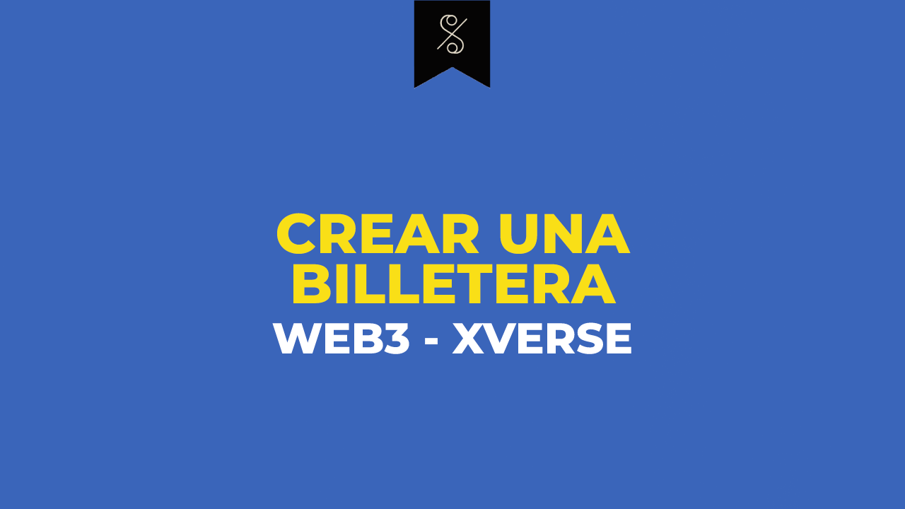 Crear una billetera móvil Web3 - Xverse